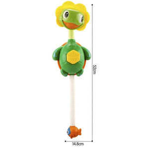 MILI Jouet de bain pour bébé <span class=keywords><strong>Tortue</strong></span> Jouet flottant éducatif pour les tout-petits avec pompe de pulvérisation <span class=keywords><strong>d</strong></span>'<span class=keywords><strong>eau</strong></span> - Product Image 6