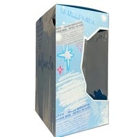 Boîte de papier de poupée jouet pliable personnalisée pour enfants avec fenêtre en PVC matériaux recyclés boîtes d'emballage de dossiers laminés mats