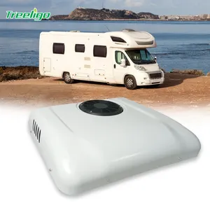 TREELIGO Portable Rooftop 12 Volt 24v Van Truck Sleeper Parking Air Conditioner For Cars