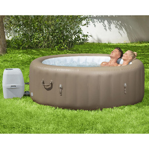<span class=keywords><strong>Bestway</strong></span> 60017 Palm Springs Hydro Jet Design moderne rond extérieur Mini <span class=keywords><strong>piscine</strong></span> Spa PVC bain à remous gonflable Spa - Product Image 4