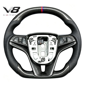 Volante de Fibra de Carbono Real V8carbon para Lova <span class=keywords><strong>RV</strong></span>, Accesorios Interiores para Auto, Piezas de Auto Modificadas, Estilo Racing, Personalizado - Product Image 4