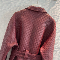 Nouvelle veste biker en peau de mouton véritable pour femme, collection début d'automne, couleur unie, avec sangles de fixation faites à la main