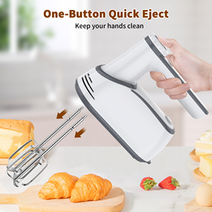 Batteur à main sans fil haute performance avec batterie au lithium intégrée 12V 6000mah, <span class=keywords><strong>fouet</strong></span> pour la <span class=keywords><strong>cuisine</strong></span> - Product Image 5