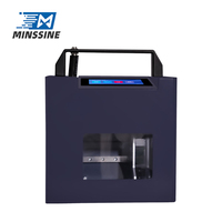 Imprimante jet d'encre de bureau de 25,4 mm de hauteur, résolution 600 dpi, encre à séchage rapide, codage de date d'expiration, imprimante de cartes multifonction semi-automatique