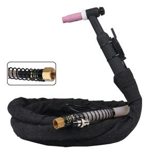 Torche de soudage TIG intégrée gaz-électricité WP-26 avec poignée en acier inoxydable de type écrou, torche de machine à souder WS TIG-315 - Product Image 1