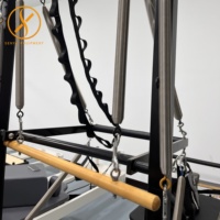 Reformer de Pilates en alliage d'aluminium avec tour, appareil professionnel de rééducation pour la maison ou le studio de Pilates