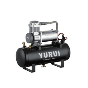 Compresseur de suspension pneumatique portable 12V 480c avec réservoir pour compresseur d'air 444c pour klaxon - Product Image 1