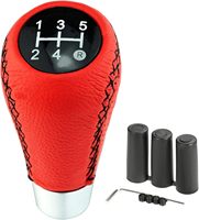 Levier de vitesses en cuir de haute qualité pour Volkswagen Polo Touran Passat - Design ergonomique léger et antirouille compatible