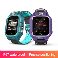Baby Waterdichte Gps Tracker Kinderen Z6 Thermometer Smart Horloge Wifi Lokaliseren Gps Slimme Telefoon Horloge Met Sim Voor Kids