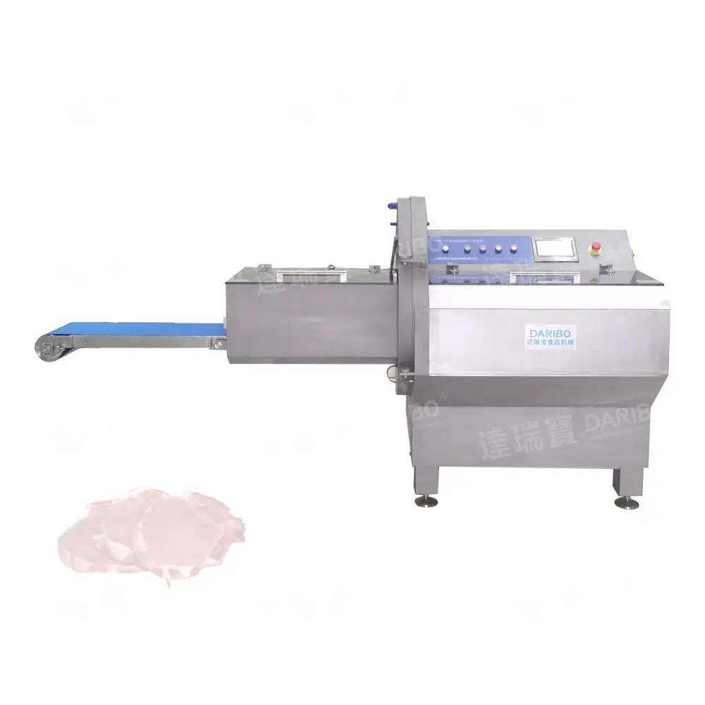 Pork Portion Cutter Beef Beisket Mutton Meat Tenderloin Chop Slicing Equipment