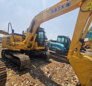 Excavatrice sur chenilles hydraulique Komatsu PC120, 12 tonnes, 67 kW, excavatrice de construction à haute efficacité - Product Image 5