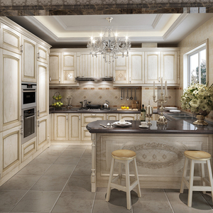 Appartamento di lusso mobili in legno di acero di <span class=keywords><strong>base</strong></span> in legno massiccio armadio da <span class=keywords><strong>cucina</strong></span> - Product Image 3