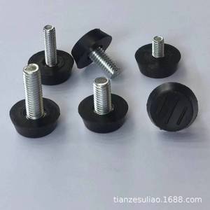 Adjustable Feet 23mm M8 Plastic <b>Black</b> For Furniture <b>Table</b> Chair <b>Sofa</b> Floorboard Protection Pad - Product Image 4