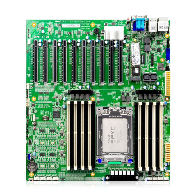 Single Socket AMD Rome Motherboard