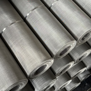 Pantalla DE VENTANA DE SEGURIDAD DE ACERO INOXIDABLE para ventana y pantalla de puerta Rollo de mosquitera de acero inoxidable Pantalla transparente de malla de acero - Product Image 4