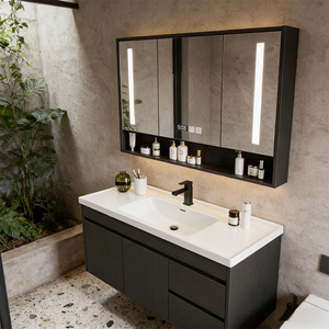 Meuble-lavabo mural en contreplaqué multicouche très populaire et durable, <span class=keywords><strong>à</strong></span> <span class=keywords><strong>prix</strong></span> avantageux - Product Image 5