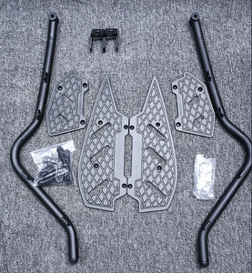 Accessoires pour moto, pare-chocs, barres de protection en acier inoxydable, marchepieds en alliage d'aluminium, adaptés à la modification des pièces XMAX300 2024 - Product Image 2