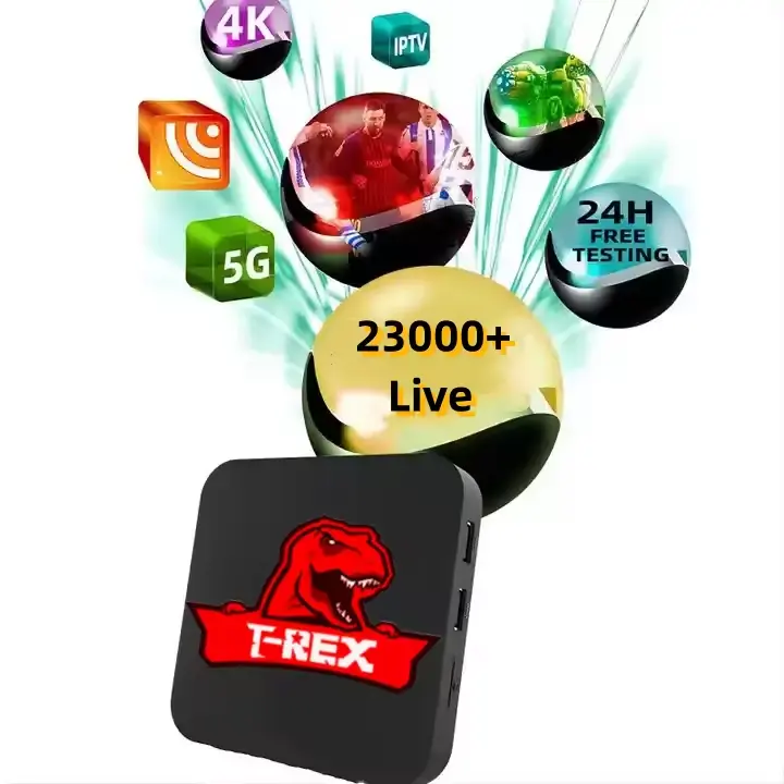 Trex 4k ổn định màn hình TV Android Box miễn phí kiểm tra m3u đại lý bán lẻ cho điện thoại Android Box Smart TV