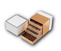 Ruban Double Célébration Ramadan Dates Boîte Unique Emballage De Bonbons Personnalisé Luxueuse Meilleure Boîte De Chocolat