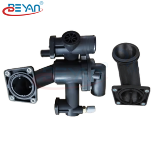 Globaler Großhandel AJ89486 Kunststoff motor Autoteile Kühlwasser thermostat für Jaguar <span class=keywords><strong>XK8</strong></span> 2003-2006 4.2L BEYAN - Product Image 2