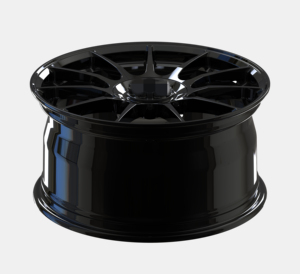 Jantes en alliage forgé Hyper Black personnalisées 5*114.3 pour voiture, état neuf, matériau aluminium, ET 45mm/35mm pour Ford Mustang - Product Image 3