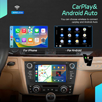 Autoradio Podofo Android 7 pouces 6 + 128 Go Radio Para Auto pour BMW E90 Radio CarPlay Android Auto WiFi BT GPS Fabricant OEM