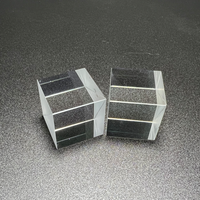 Micro-projecteur PBS, prisme de séparation de faisceau polarisant, cube de prisme en verre optique K9 revêtu