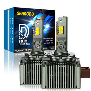 SENROBO série D nouveau phare LED <span class=keywords><strong>DK6</strong></span> D1S D2S D3S D4S D5S D8S 130W 6000K 26000LM montage universel 12V Plug and Play - Product Image 1