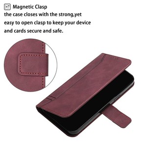 Funda de Teléfono con Tapa Magnética de Cuero PU para Negocios, con Soporte y Grabado de Línea de Corazón para <span class=keywords><strong>Huawei</strong></span> <span class=keywords><strong>Mate</strong></span> 70 Air/P80 ULTRA/P80 PRO - Product Image 6