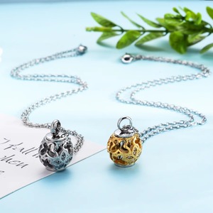 Pendentif papillon creux en acier inoxydable pour cendres, bijou commémoratif, collier pendentif pour cérémonie funéraire - Product Image 3