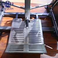 Máquina de remo cargada con placa de bajo precio para ejercicio de fuerza de espalda, equipo de gimnasio, máquina de entrenamiento en casa, equipo de Fitness para gimnasio