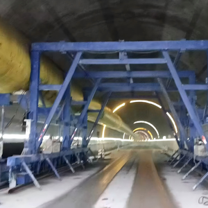 Véhicule de recherche de panneaux de coffrage en acier industriel automatique pour le gabarit de fossé de tunnel de train à grande vitesse - Product Image 6