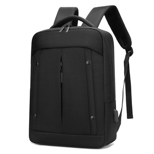 Waterproof <b>Backpack</b> Oxford <b>Large</b> Capacity New Business Fashion Logo Laptop Pack for Men <b>Women</b> Zipper - Product Image 1