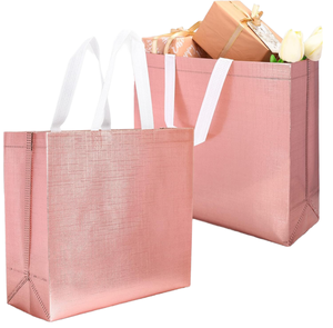 Sac fourre-tout pour les courses avec coutures renforcées, impression personnalisée pour les applications d'épicerie et de vente au détail - Product Image 1