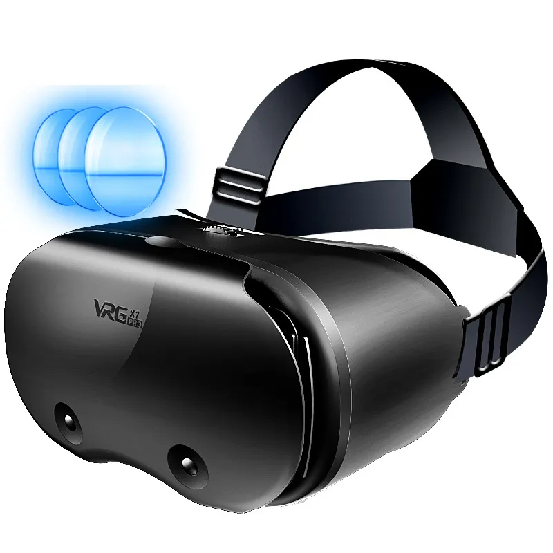 Kustomisasi produsen OEM ODM Headset kotak VR game kacamata realita Virtual kacamata VR 3D