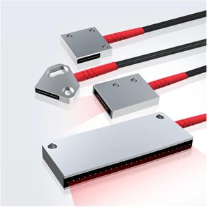 Sonda de Sensor de Fibra Óptica XQFVOIQR, Amplificador de Reflexión Difusa, 12-24V DC, NPN PNP, Fotoeléctrico Matricial - Product Image 3