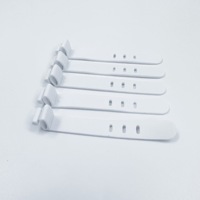 Faisceau de câblage de câbles en silicone à boucle à crochet Sangles de fixation de câble Attache de câble de données de gestion de fil d'alimentation