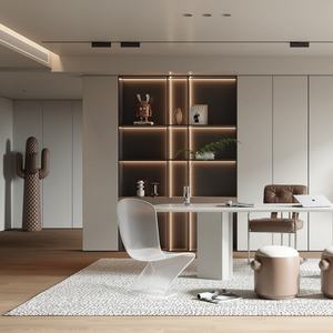 Librería Moderna Personalizada, Librería de Madera de Alta Calidad para Sala de Estudio - Product Image 1