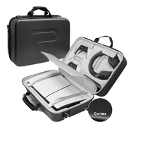 Nouvelle coque rigide imperméable en EVA pour PS5 Slim, style 2025, élégante, durable, multifonctionnelle, sac de transport pour accessoires de jeu de voyage