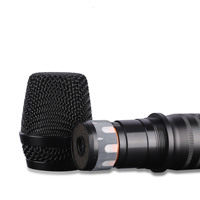Microphone sans fil professionnel Contrôleur DJ USB / Console de mixage audio Mixeur DJ portable Mini Mixeur audio Microphones professionnels