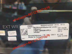Sensor de Lluvia para AUDI A6 (C7) SEDÁN/WAGON 2014--Cámara HUD-4G0 845 099 B NVB-oem Encapsulado en el Parabrisas-4GD 845 099 F - Product Image 4
