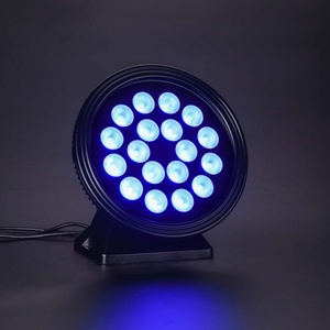 Proyector LED de Pared para Exteriores, Redondo, RGBW, Impermeable IP65, 4 en 1, 72W, para Decoración de Edificios, Hoteles, Fuentes - Product Image 3