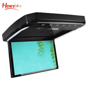 رخيصة الثمن 14 بوصة IPS شاشة سقف جبل الشاشة مع منفذ USB SD الوجه لأسفل مراقبة السيارة - Product Image 1