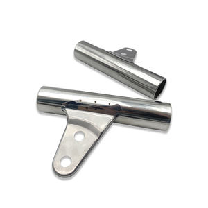 Guangzhou Huachang accesorios coche eléctrico triciclo Prince faro lámpara soporte Acero inoxidable choque motocicleta cuerpo Systema - Product Image 1