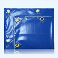 Bâche en tissu PVC enduit imperméable haute résistance 1000D, bâche en vinyle ignifuge pour couverture de camion, tente