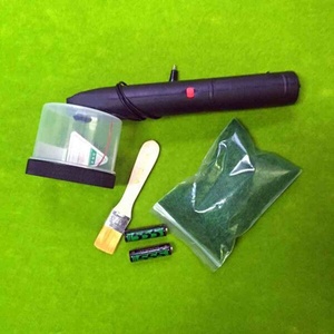 Construction <span class=keywords><strong>sable</strong></span> Table modèle outil électrostatique herbe planteur artisanat flocage Machine batterie Version - Product Image 3