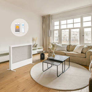 <span class=keywords><strong>Chimenea</strong></span> Eléctrica de Bajo Consumo - Fácil Instalación, Calefacción Confortable por Infrarrojos Lejanos - Product Image 6