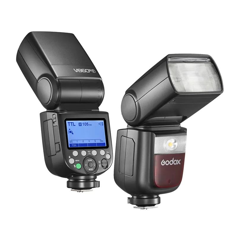 Godox V860III Wireless TTL Transmitter/Receiver Camera Flash Light Manual/Auto Flash GN60 1/8000s HSS Battery for Camera