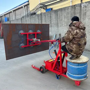 High Quality Customized Electric Metal Sheet Vacuum Glass Lifter Lifting Machine 300kg For Marble