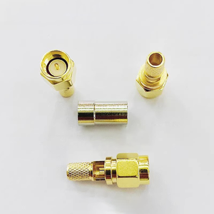 <span class=keywords><strong>SMA</strong></span> nam Mở Cửa Sổ Hàn 50 ohm RF kết nối cáp đồng trục kết nối cho RG58/lmr195/rg400 - Product Image 6